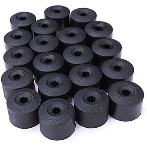Påsketilbud! Høykvalitets 20 Hjulkapsler 17mm Kompatibel med VW Golf Mk4 Passat Audi Beetle