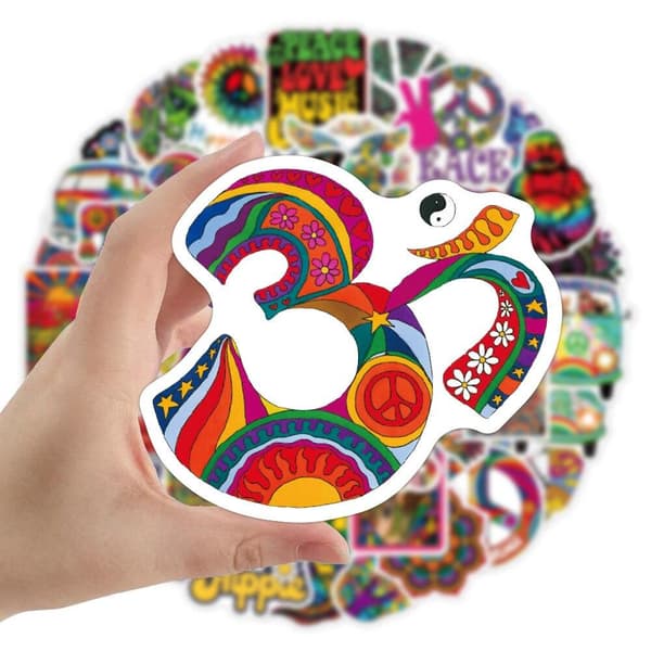 Tarrat - Hippie - 50 kpl multifärg multicolor