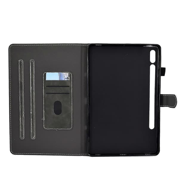 Tablet-etui i koskind Grey Samsung Galaxy Tab S8 / S7