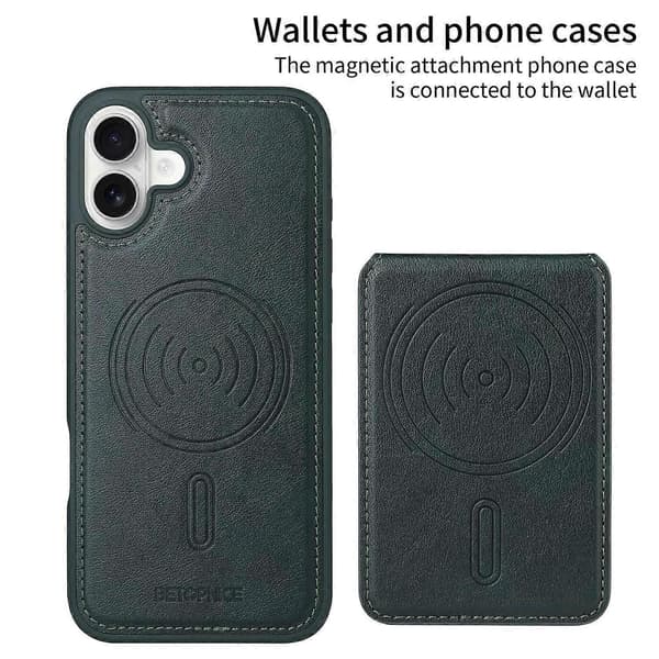 Kompatibel med iPhone 16 Plus telefoncover - lingling} Multicolor Green