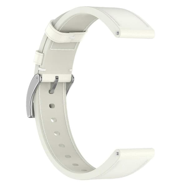 Myydyin nahkaranneke kelloille Wh White Amazfit Active