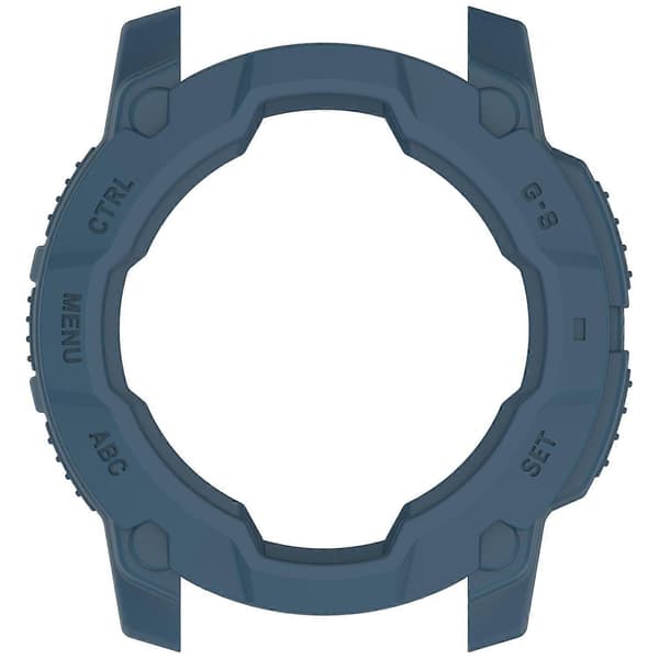 Kompatibel med Garmin Instinct E 45mm Armor Klokkeveske Støtsikker TPU Robust Beskyttelsesdeksel-lingling} Multicolor Blue