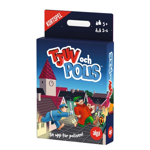 Tjuv och polis -korttipeli SE multifärg multicolor