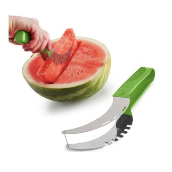 2st Melonskärare, vattenmelonskivare - Rostfritt stål