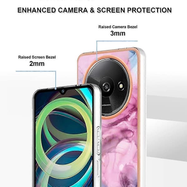 Telefonfodral Kompatibelt med Xiaomi Poco C61 4G-lingling} Multicolor Style E