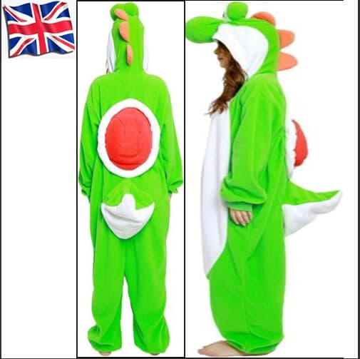 Fleece Kostym Super Mario Cosplay Julklappar S