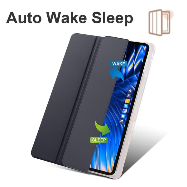 3-fold Smart Læder Tablet Case Kompatibel med Xiaomi Pad 6 Max 14