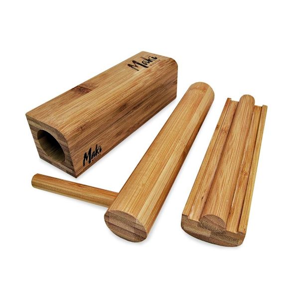Bamboo Sushi Roller - Sushi Rolling Kit & Tools Björk beige