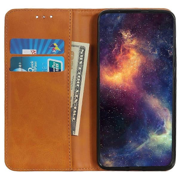 Kompatibel med Samsung Galaxy A06 Case Split Læder Flip Wallet Telefon Cover-lingling} Multicolor Style B