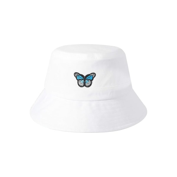 Unisex Fashion Broderade Fiskarhattar Sommarhatt Utomhus