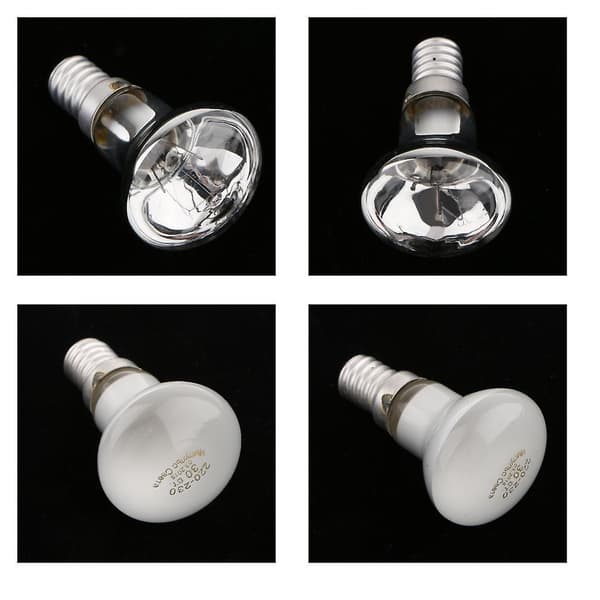 3x R39 Ses E14 Klar Reflektor Spotlight Lavalampa Liten Skruv 25w