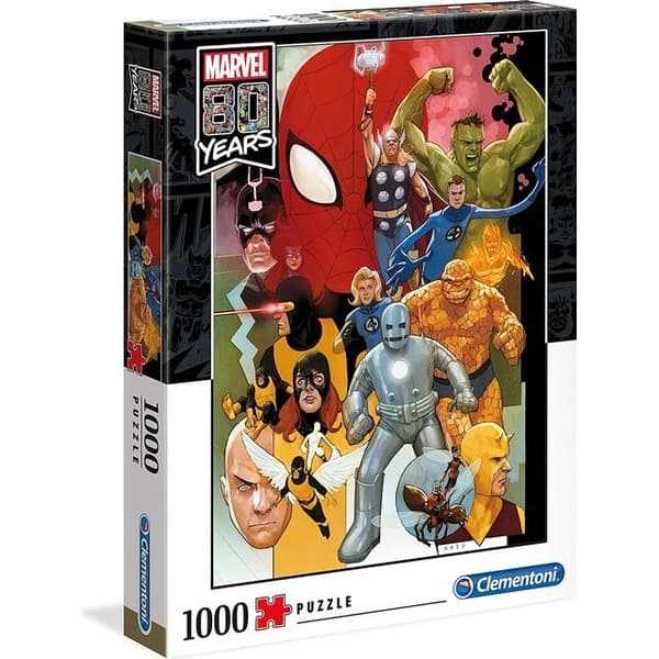 Palapeli - Marvel 80-vuotisjuhla 1000 Multifärg 1000