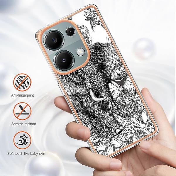 Telefonfodral Kompatibelt med Xiaomi Redmi Note 13 Pro 4G-lingling} Multicolor Style A