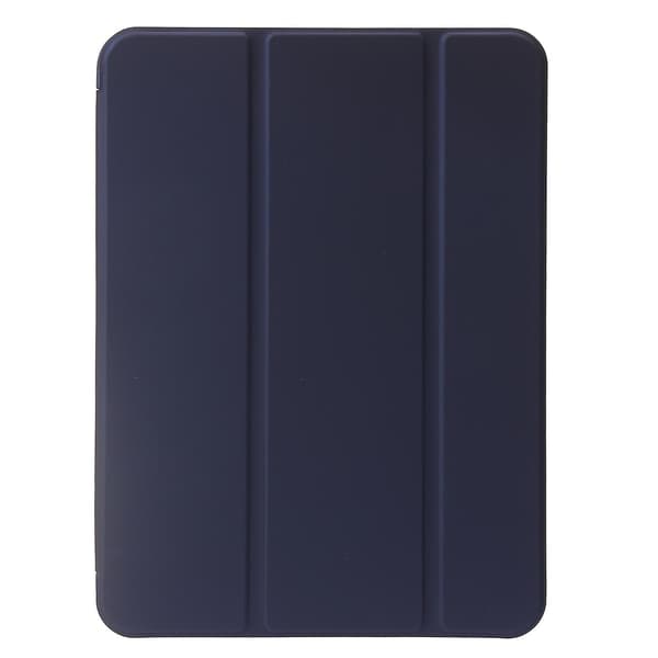 Tre-foldet Holder Tablet Case Kompatibel med iPad 10. generation 10.9 2022 Dark blue