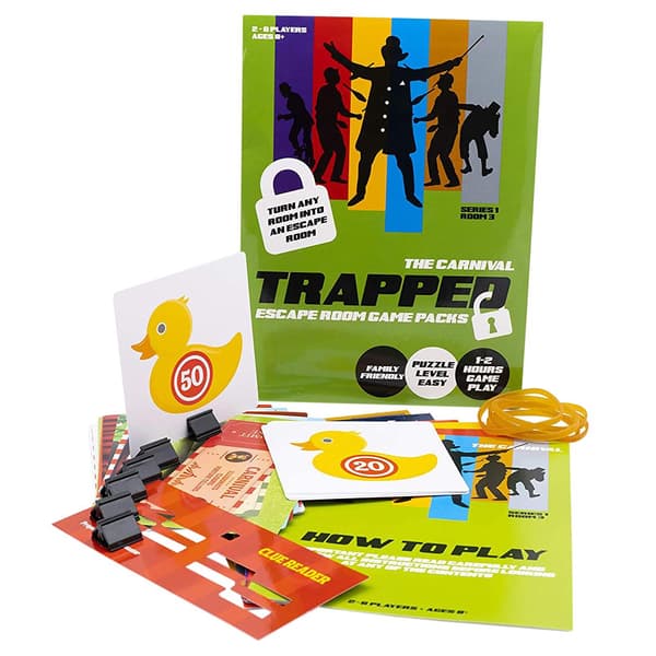 Trapped, Escape Room - The Carnival multifärg multicolor