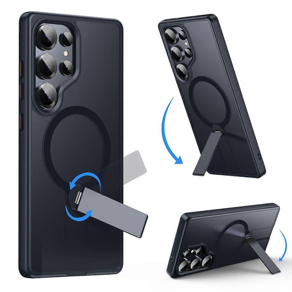 Kompatibel med Galaxy S25 Ultra Telefonfodral-lingling} Multicolor Dark Blue