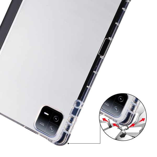 3-fold Smart Læder Tablet Case Kompatibel med iPad Pro 13 2024 Black