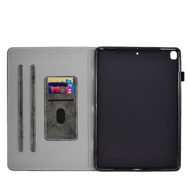 Läderfodral Kompatibelt med iPad 10.2 & 10.2 (2020) Grey