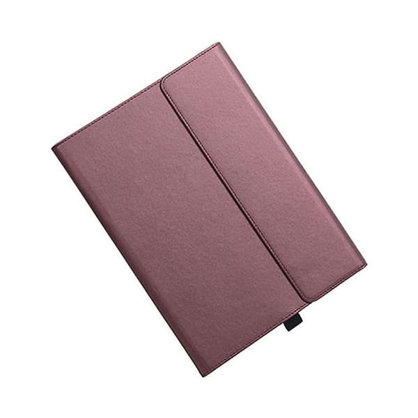 Kompatibel med Microsoft Surface Pro 7 / 7+ Läderfodral Red
