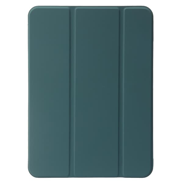 Tre-foldet Holder Tablet Case Kompatibel med iPad 10. generation 10.9 2022 Dark green