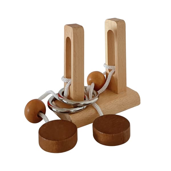 Wooden Puzzle for Adults & Teens – Problem-Solving Brain Teaser Puzzle B