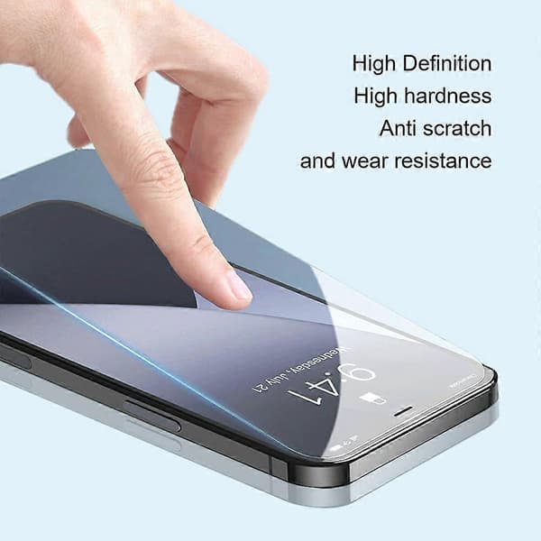 Compatible with iPhone 17 Screen Protector Front 2.5D Arc Edge 9H High Aluminum-Silicon Glass Film