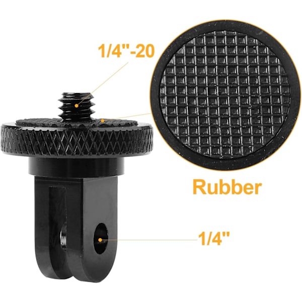 Specialerbjudande! Högkvalitativ ny stativadapter, kamerafäste, 1/4"-20 stativadapter kompatibel