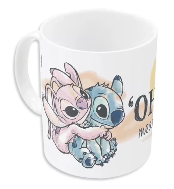 Posliinimuki Lilo ja Stitch Perhe 360
