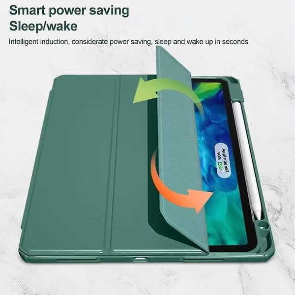 Smart Læder Tablet Cover Kompatibelt med iPad 10.2 2021 / 2020 / 2019