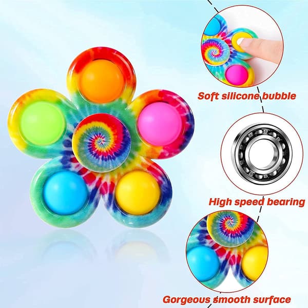Pop It Spinner - Fidgetleksag