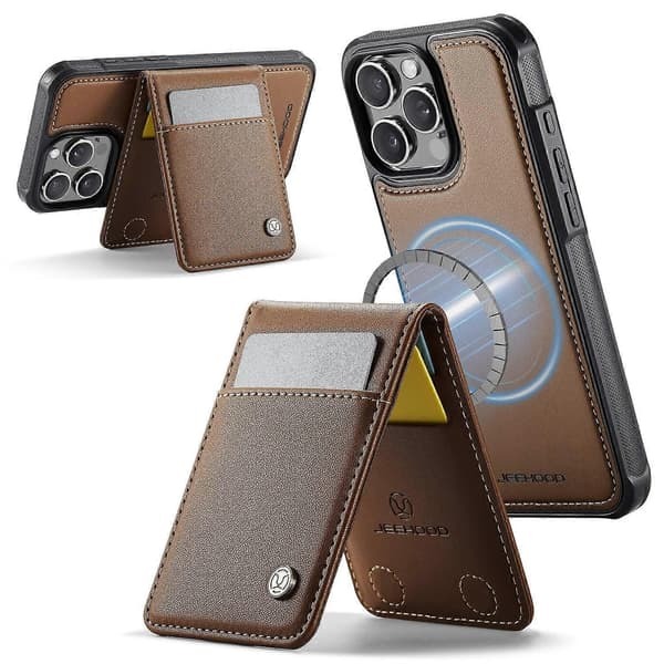 Kompatibel med iPhone 15 Pro telefondeksel - lingling} Multicolor Brown