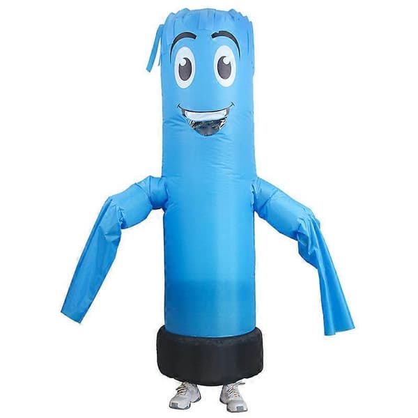 Uppblåsbar Smiley Dancer-dräkt, Vuxen-lingling}