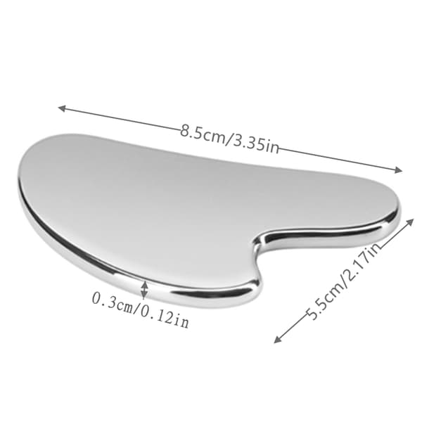 Ny 304 rustfritt stål Gua Sha verktøy