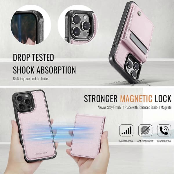 Kompatibel med iPhone 14 Pro Max telefoncover - lingling} Multicolor Pink