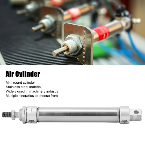 Mini Luftcylinder, Luftcylinder, Högkvalitativ Pneumatisk Utrustning för Maskinindustrin Pneumatisk Cylinder Komprimerad Gas