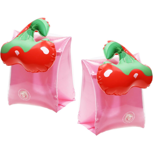 Säsongskampanj! Högkvalitativa simarmpuffar PVC söt tecknad uppblåsbar armbandsflotation ärmar tub blåsa upp vattenringar