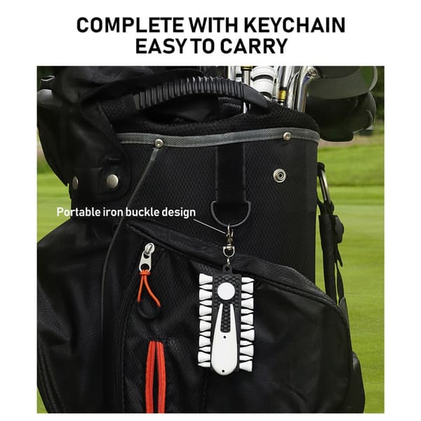 Golf-tiin pidike 12 tiillä Ripustettava tiin pidike Avaimenperä Golf-tarvikkeet