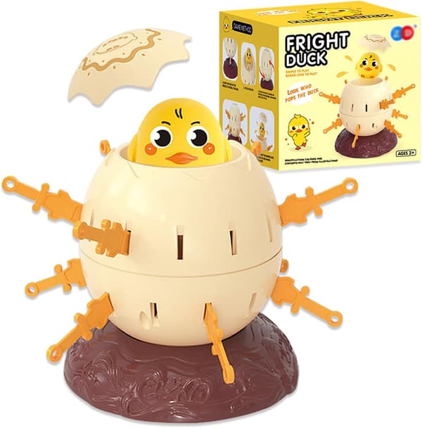 Kyllinge Udskydningsspil – Spændende Samværsspil for Børn | Fright Duck Ejection Game