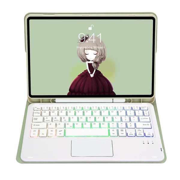 Tangentbordsfodral Kompatibelt med iPad 9.7 2018&2017 / Pro 9.7 / Air 2