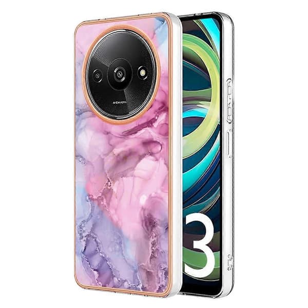 Telefondeksel Kompatibelt med Xiaomi Poco C61 4G-lingling} Multicolor Style E