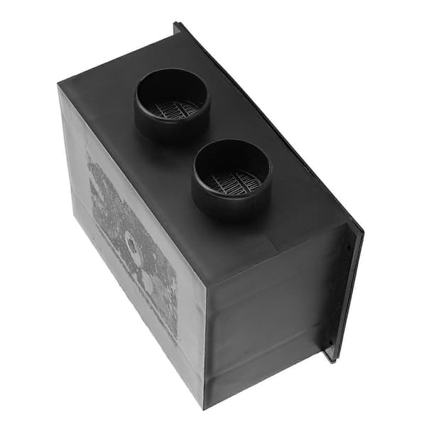 12V 600W Bilvarmer 2 Hull Bærbar Vinter Rask Oppvarming Defroster Stille Universal