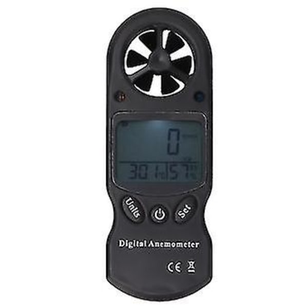 Mini LCD digital termometer hygrometer med 6 färger, -50¡ãC ~ +70¡ãC, 10% ~ 99% intervall