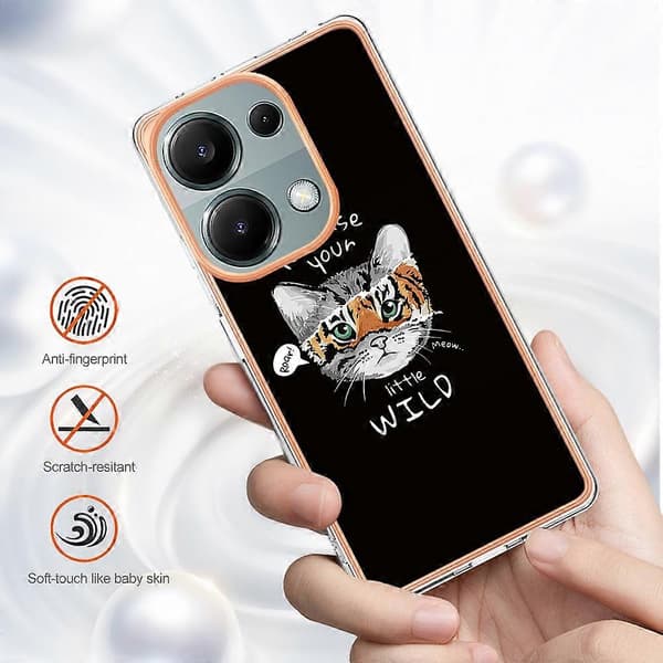 Telefonfodral Kompatibelt med Xiaomi Redmi Note 13 Pro 4G-lingling} Multicolor Style E