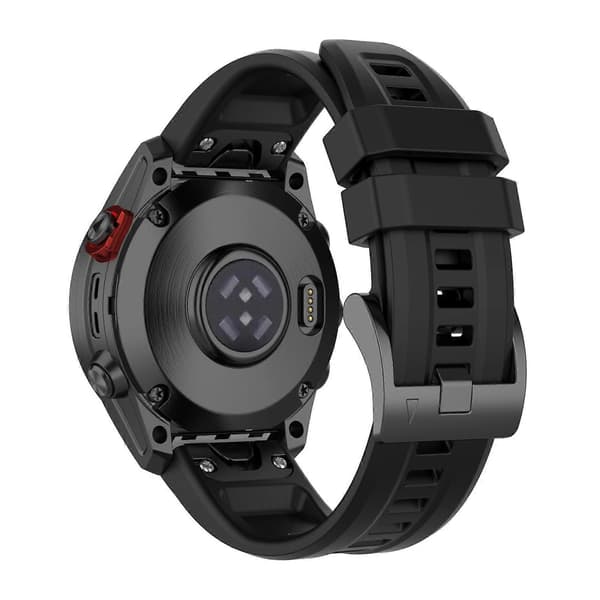 Silikone Urrem Til Garmin Fenix 7-lingling} Black