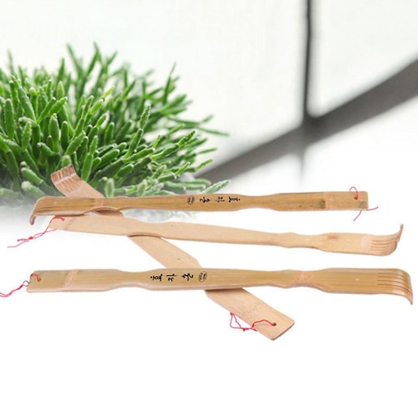 Laadukas uusi tyyli 2 kpl 46 cm Extra pitkä korealainen bambu selänrapsutin itsehierontaan