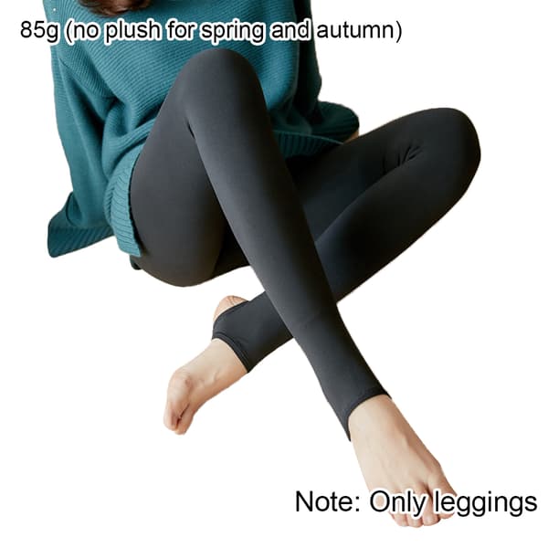 Højtaljede vinterstrømper, varme fløjlsbløde strækleggings Style 4
