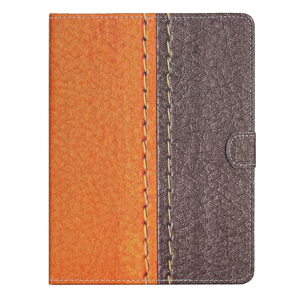 Nettbrettveske i lær Orange 8 inch Tablet