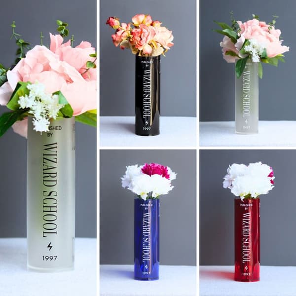 Ny Akryl Bok Vase Bokstøtte Vase DD D D