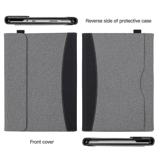 Lærnettbrettveske Kompatibel med Microsoft Surface Go 3 / 2 / 1