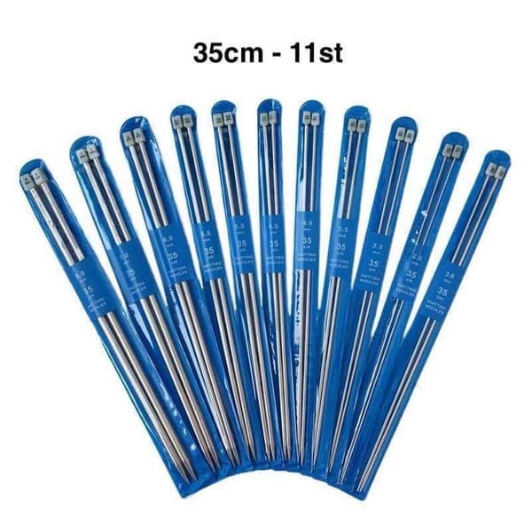 Jumperstickor i aluminium - Stickor - 11-pack Silver silver